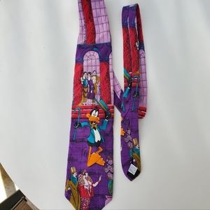 Vintage Looney Tunes tie 100% SILK